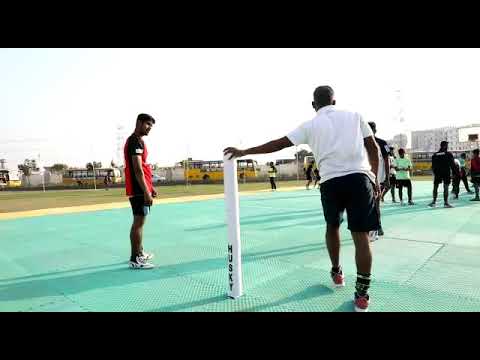 YouTube thumbnail for Kho Kho Pole Dive Skill